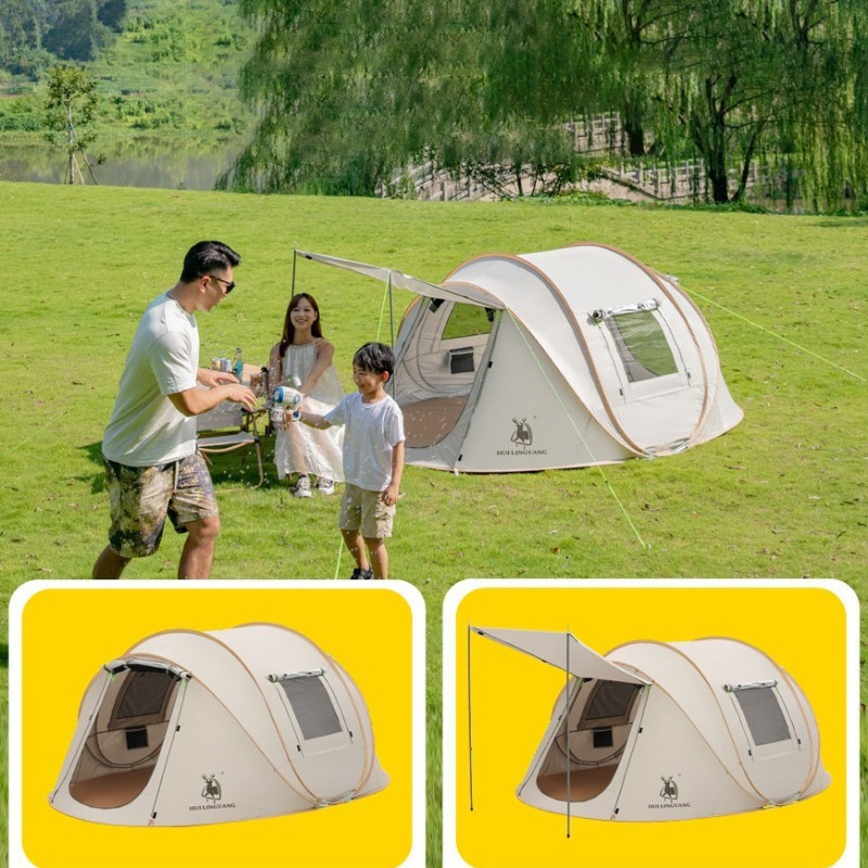 Emergency Mylar Tent - Tenda luar ruangan anti air, tenda