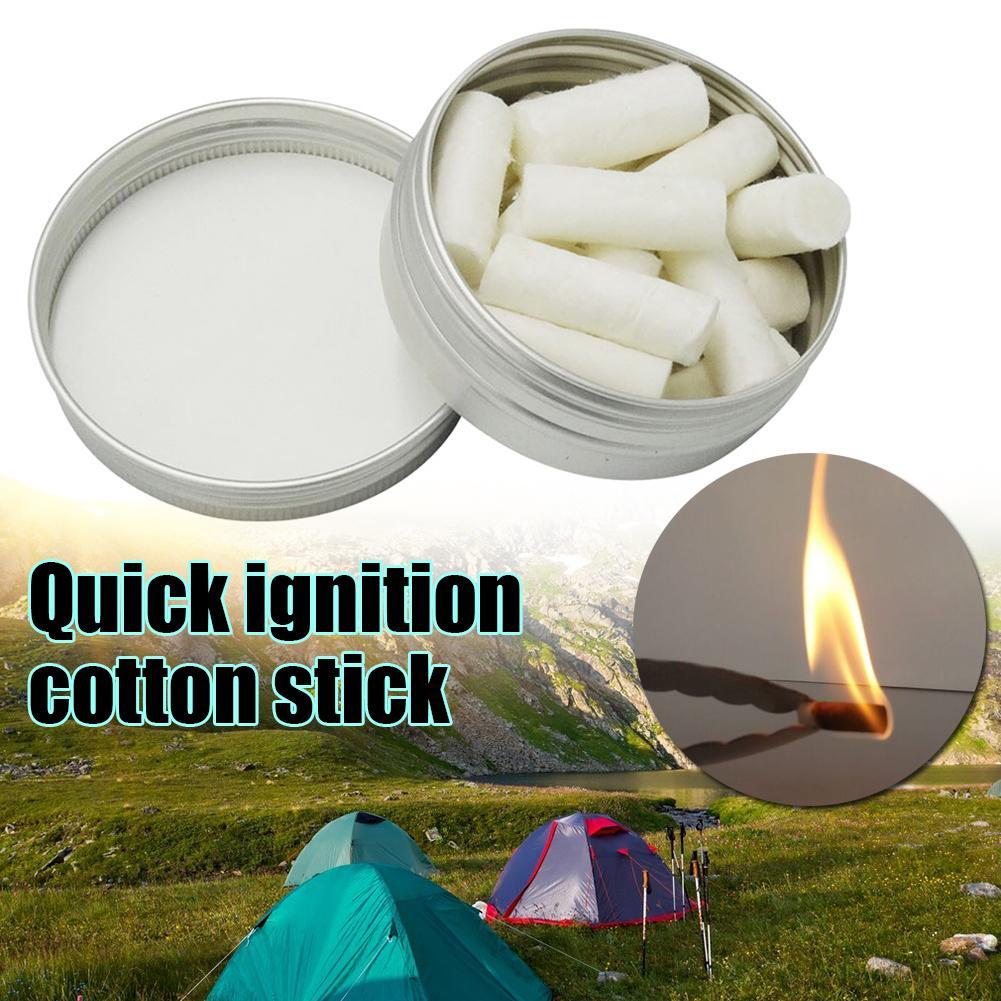 Fire Starting Kit - 12 Buah Alat Pemula Api Bertahan