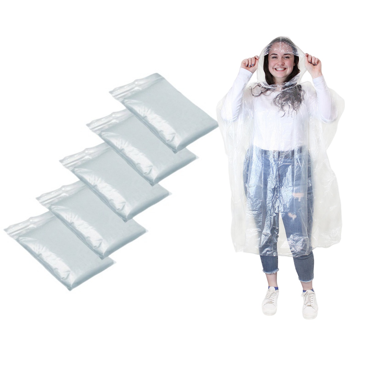 Emergency Poncho Rain - Jas hujan tahan air sekali pakai,