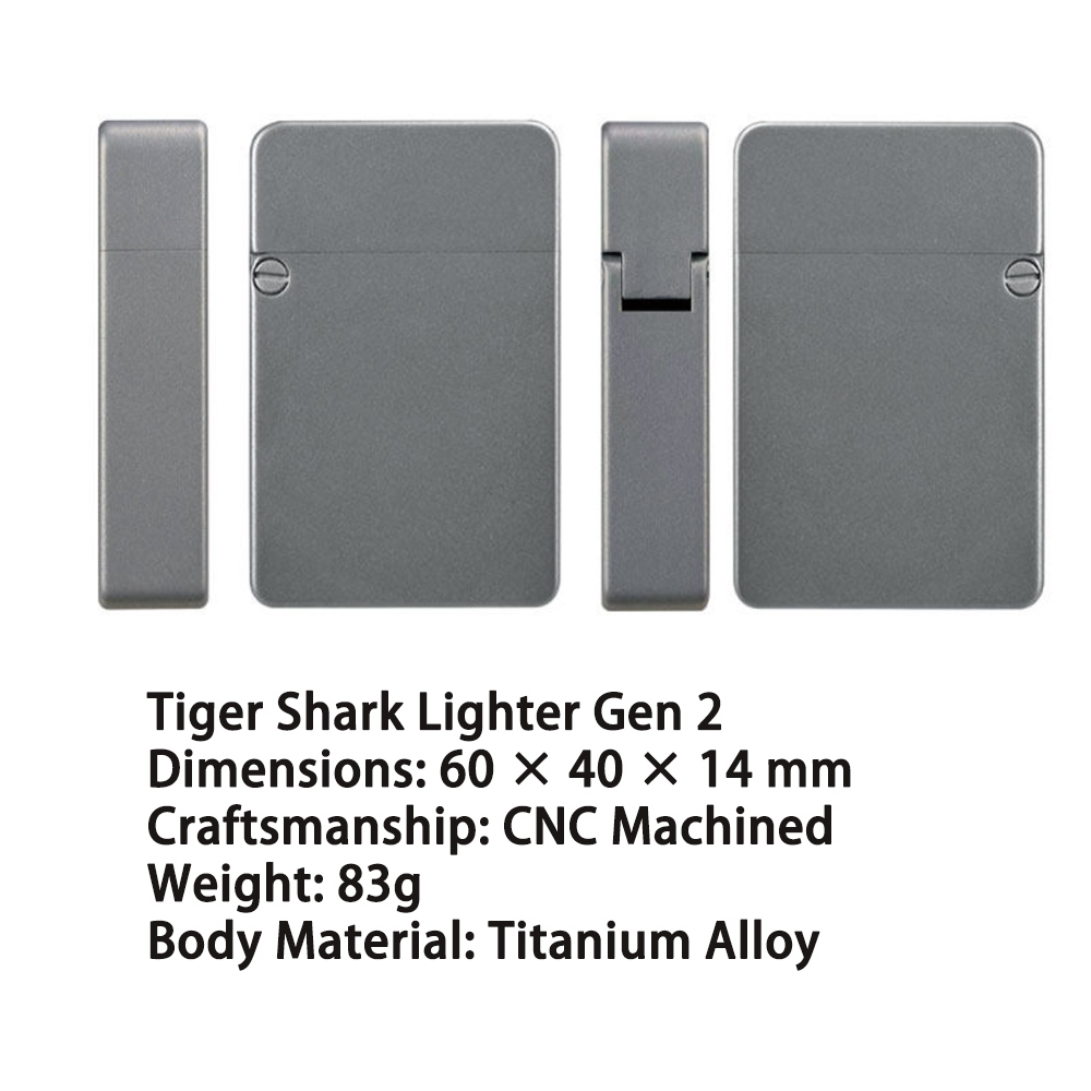 Pemantik Api Titanium Alloy CN - Fire Starting Kit ulasan dan harga