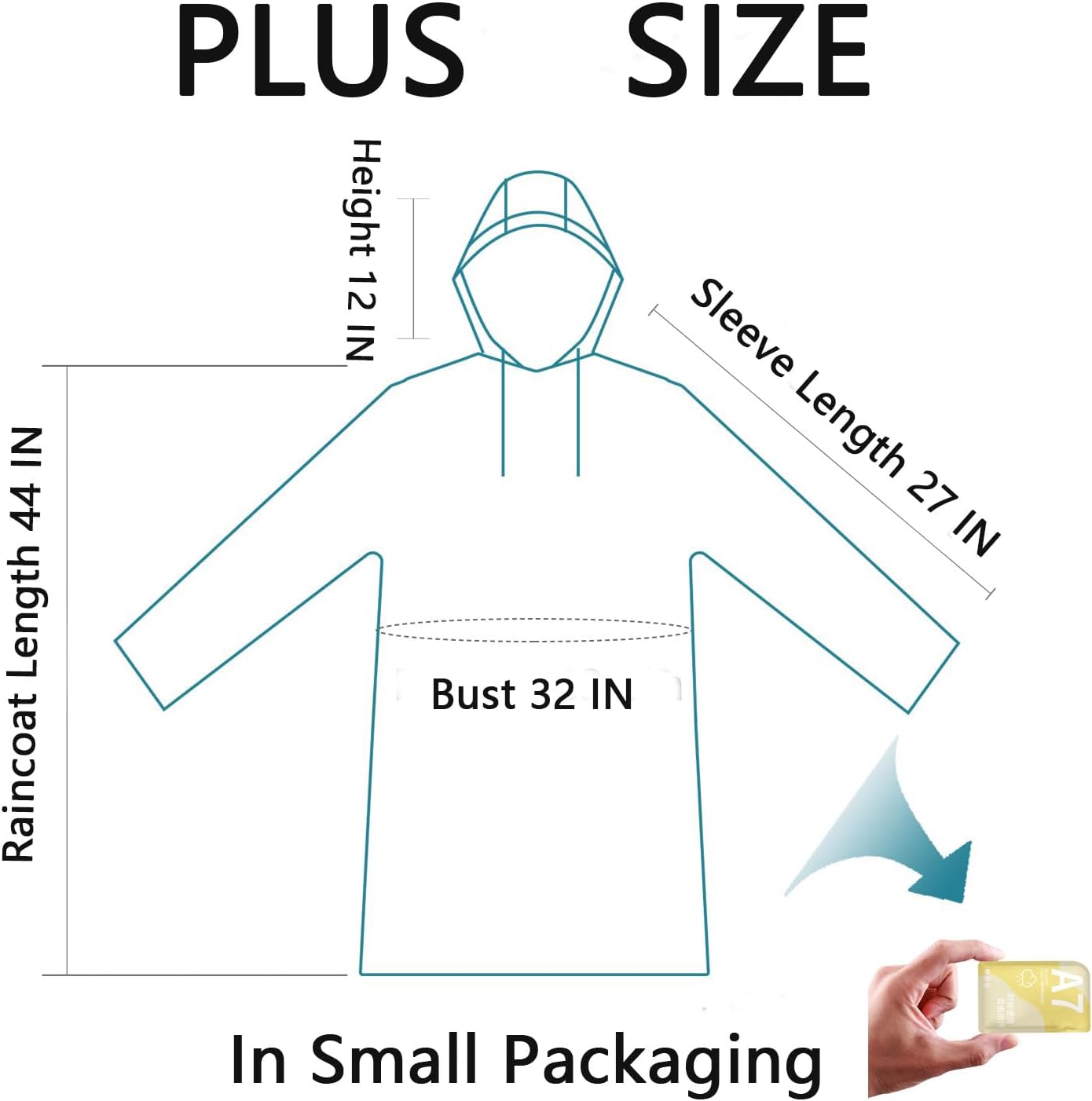 Jas Hujan Sekali Pakai, Jas Hu - Emergency Poncho Rain ulasan dan harga