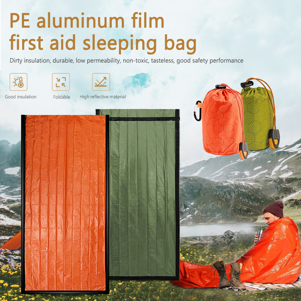 Kantong Tidur Termal Portabel, - Bivy Bag Emergency ulasan dan harga