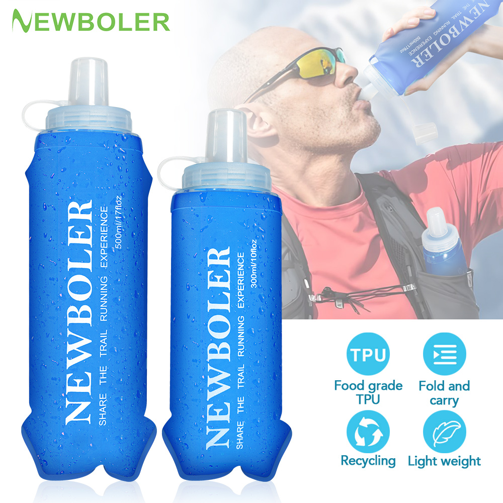 NEWBOLER 300/500ML Botol Air T - Water Bag Collapsible ulasan dan harga