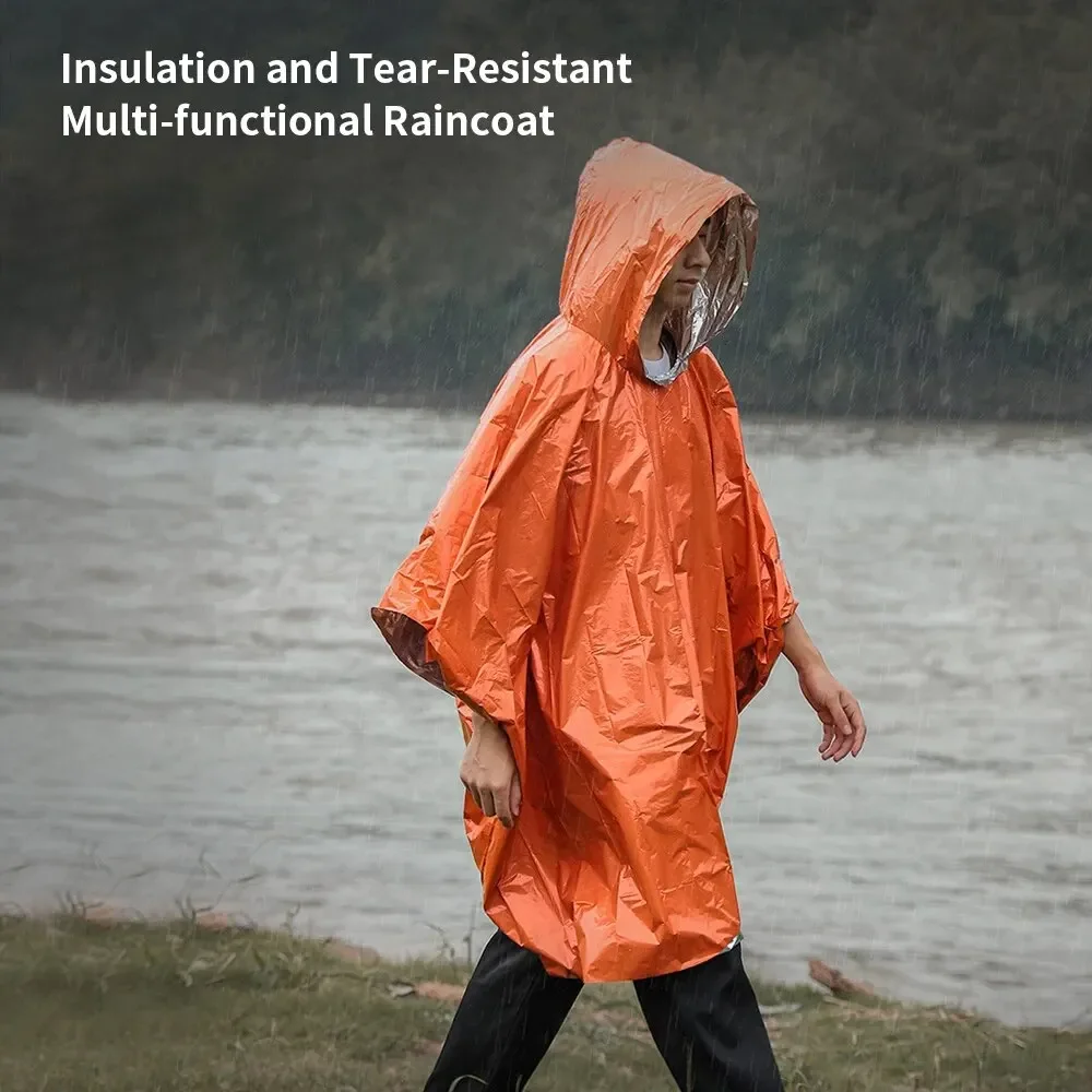 Ponco Darurat Berlapis Alumini - Emergency Poncho Rain ulasan dan harga