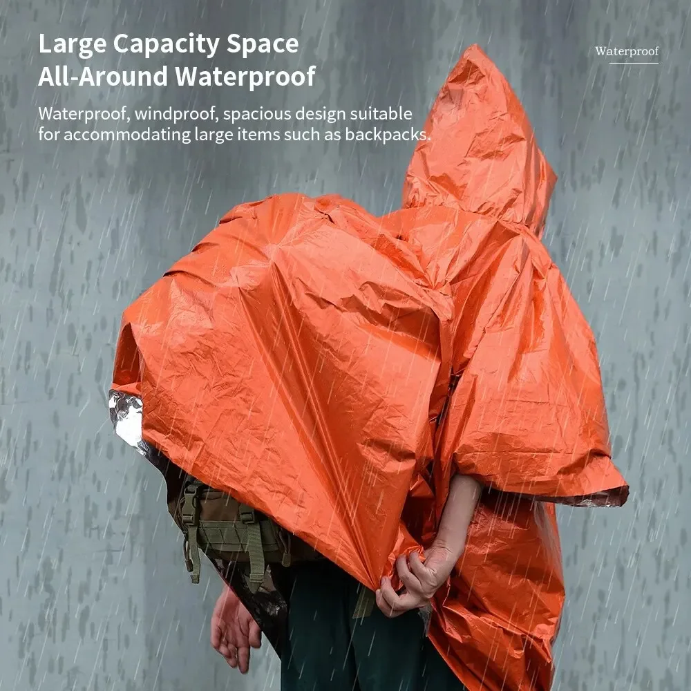 Jas hujan darurat ponco tahan  - Emergency Poncho Rain ulasan dan harga