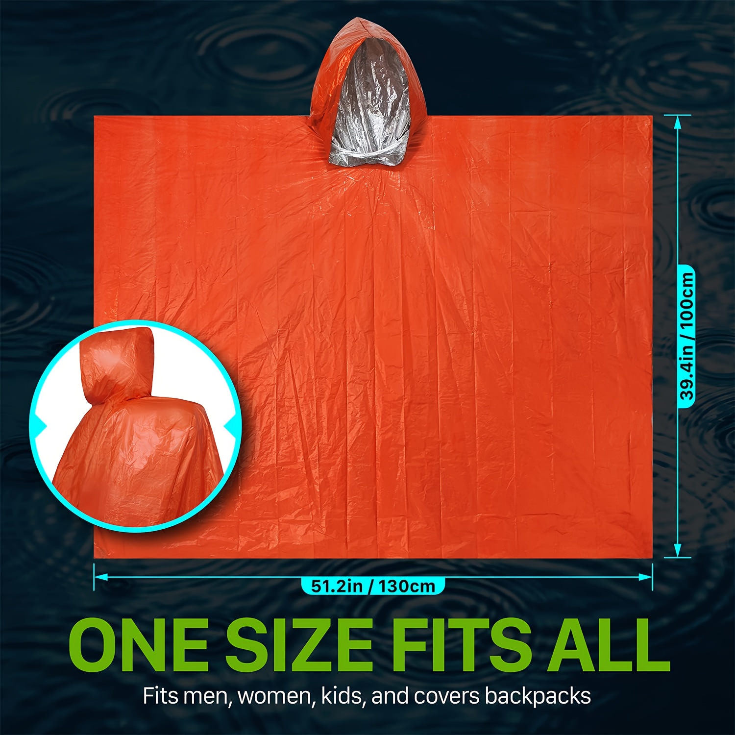 9Pcs Perlengkapan Darurat, Tas - Bivy Bag Emergency ulasan dan harga