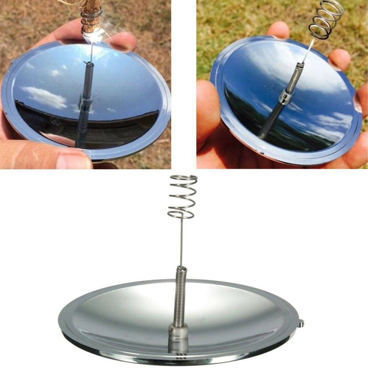 Pemantik tenaga surya luar rua - Fire Starting Kit ulasan dan harga