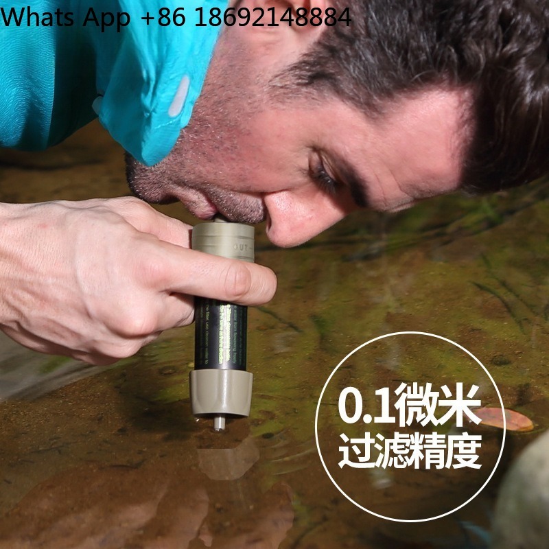 Tas pemurni air gravitasi sedo - Water Purification Straw ulasan dan harga
